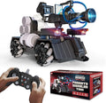 Force1 Officially Licensed Skibidi Toilet Toy Cameraman Figure PDLT Tank RC Truck- Parasite Disabler Tank Remote Control Car Rechargeable RC Car with LED Lights 2.4 GHz Mist Spray Beginner RC Cars