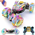 Gesture Sensing Remote Control Stunt Car - Boys Toys Age 6-8-12 4WD Hand Controlled RC Twist Car with Light &amp Music Cool Birthday Presents and Ideas Gifts for Boys Kids Age 7 9 10 11 12 Years Ol