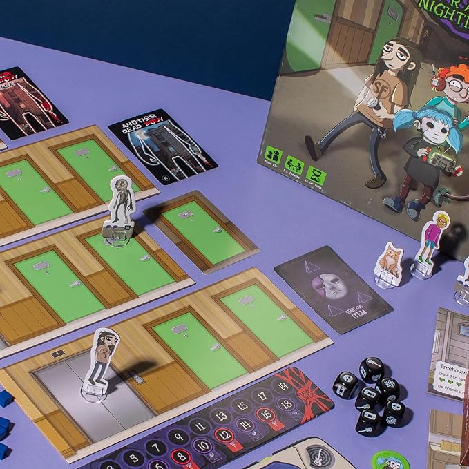 Maestro Media Sally Face: Strange Nightmares Deluxe Edition Board Game - Narrative Mystery Adventure Based on Hit Indie Horror Game for Kids &amp Adults Ages 13+ 1-5 Players 60 Minute Playtime