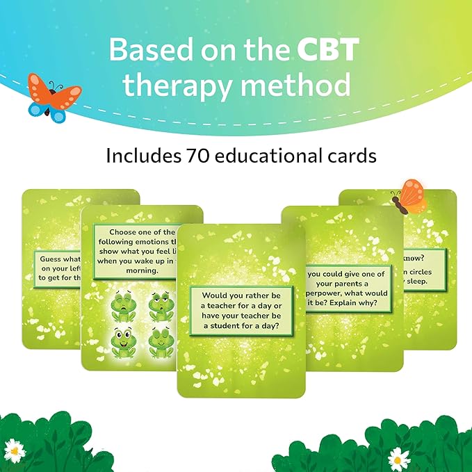 CBTrees Therapy Game for Kids Therapy Counseling Game Teaching About Ecology and Nature Social Skills Therapy Games for Counselors Mental Health Games Suitable for Autism ADHD and More