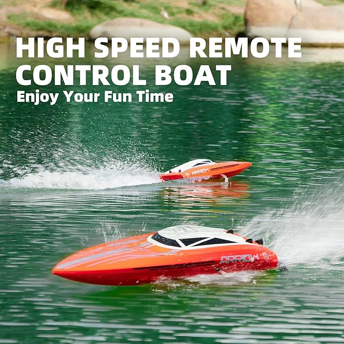 Cheerwing 25 RC Brushless 30 MPH High Speed Boat Large Racing Remote Control Boat for Adults
