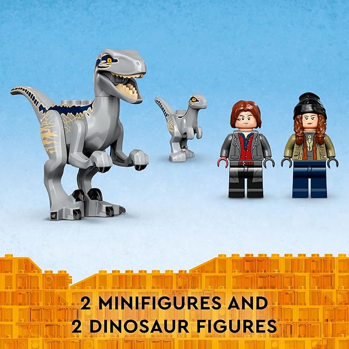 LEGO Jurassic World Blue et for Kids Aged 6 and up (181 Pieces)