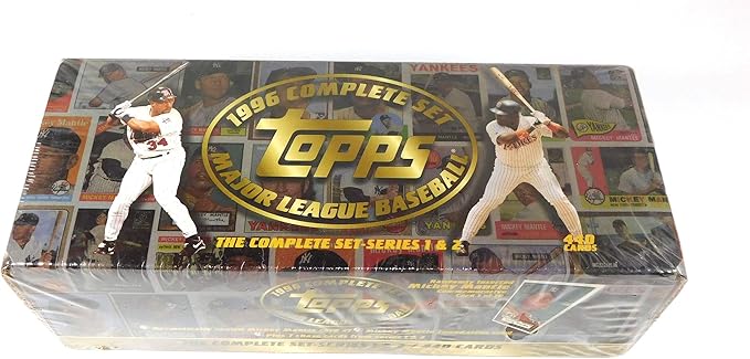 1996 Topps Baseball Factory Sealed Complete Set 440 Cards
