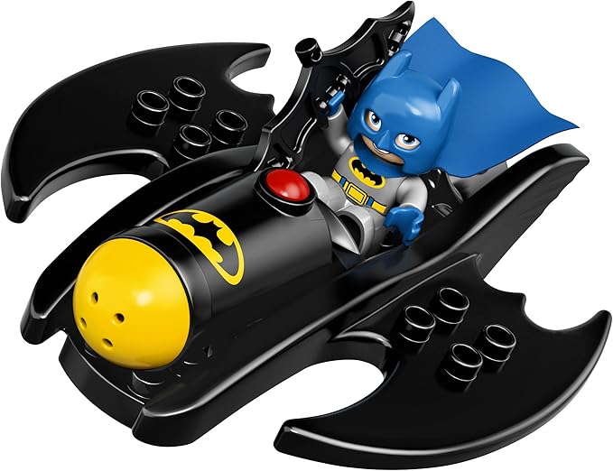 LEGO DUPLO DC Comics Super Heroes Batman Batwing Adventure 10823 Preschool Pre-Kindergarten Large Building Block Toys for Toddlers