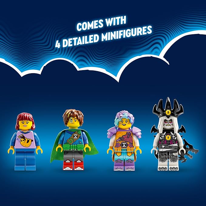 LEGO DREAMZzz Nightmare Shark Ship 71469 Building Toy Set Pirate Ship and Monster Vehicle for Fans of The New TV Show Gift for Tweens and Kids Ages 10+ (Pre-Order Now)