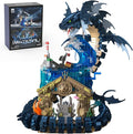 Medieval Building Toys Dragon Building Blocks Set for Adults Teens Boys Girls 14+ Years Old DIY Model Building Kits Hobbies Decor Graduation Birthday Housewarming (2210PCS)