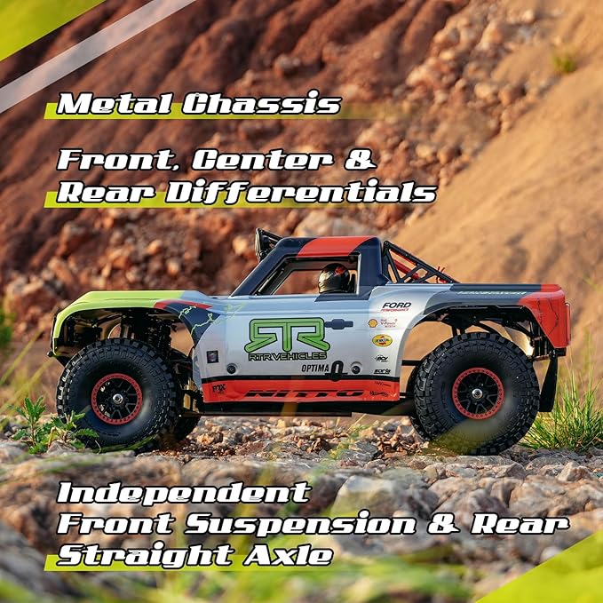 FMS 1/7 Ford Bronco U4 RTR EB RC Truck Hobby RC Crawler with Brushless Motor &amp ESC Remote-Controlled Lighting Up to 80km/h Speed (2025)
