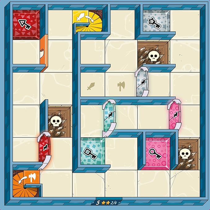 Magic Maze Tower – Puzzle Adventure in the Award-Winning Magic Maze Universe | Solo &amp co-op | 91 Challenges | Real-time Play | Ages 9+ | 1–4 Players | 30 min | FSC®