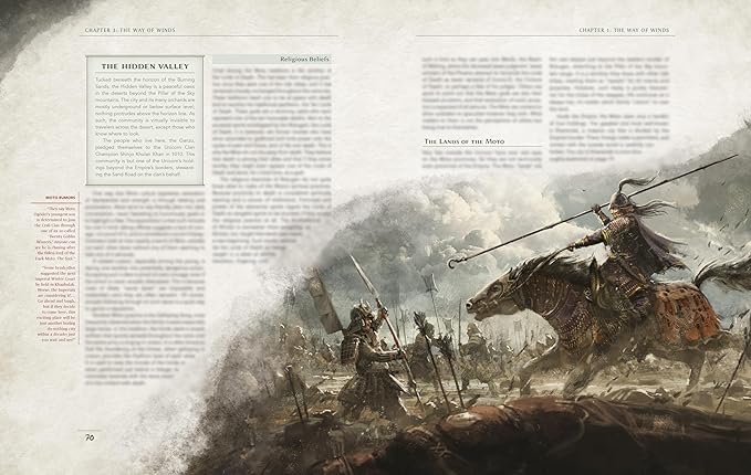 Legend of The Five Rings Roleplaying Game Children of The Five Winds SOURCEBOOK - Explore The Sand Road and The Peoples of Khanbulak Unicorn Clan Supplement Made by Edge Studio