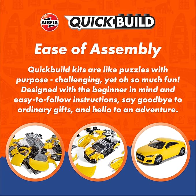 Airfix Quickbuild Jeep Gladiator (JT) Overland Pickup Truck Brick Building Plastic Model Kit Vehicle J6039(Pack of 1)
