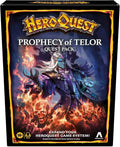 Avalon Hill HeroQuest Prophecy of Telor Quest Pack Requires HeroQuest Game System to Play Dungeon Crawler Games Ages 14+ 2-5 Players Strategy Games