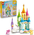 LEGO Creator 3 in 1 Unicorn Castle Building Toy for Kids - Unicorn Toy Trio for Girls &amp Boys Ages 8+ - Build 3 Pretend Play Toys with 1 Set of Building Blocks - Gift Idea for Birthdays - 31175