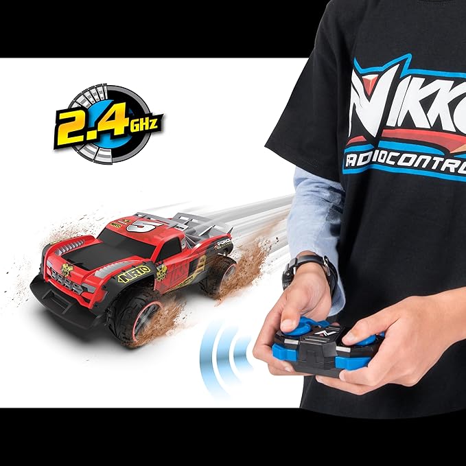 Pro Trucks Nikko Racing #5 - RC Truck Remote Controlled Truck Splash Dust Proof Suspension Off-Road Mud Sand Dirt Snow