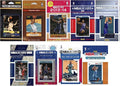 NBA Charlotte Hornets 9 Different Licensed Trading Card Team Sets