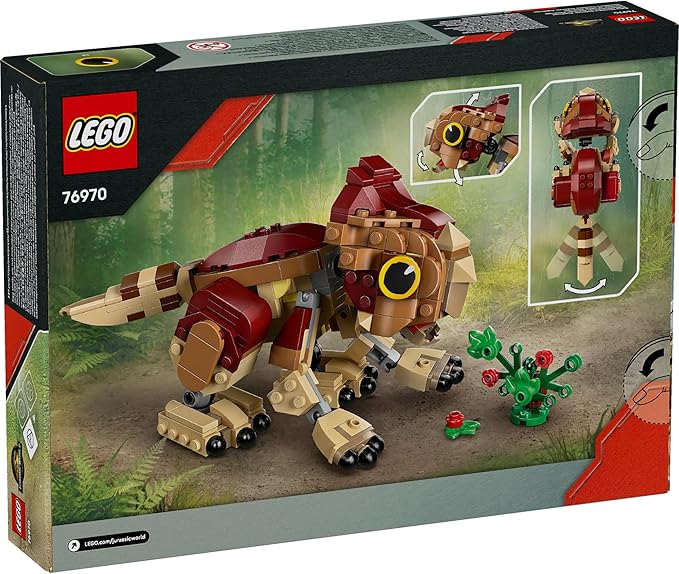 Lego 76970 Jurassic World Baby Dinosaur: Aquilops Toy Birthday Present Blocks Boys Girls Children 7 Years Old 8 Years Old 9 Years Old Elementary School Dinosaur Science Mom Father