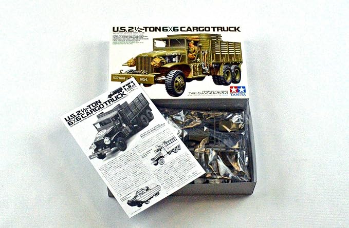 Tamiya 35218 1/35 US 2.5 Ton 6x6 Cargo Truck Plastic Model Kit