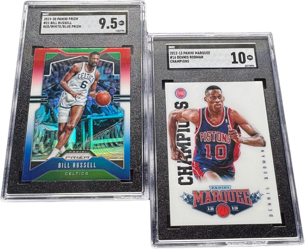 Basketball Mystery Slabs | 2 Graded Cards | Grade 8+ Guaranteed | PSA SGC GMA and More