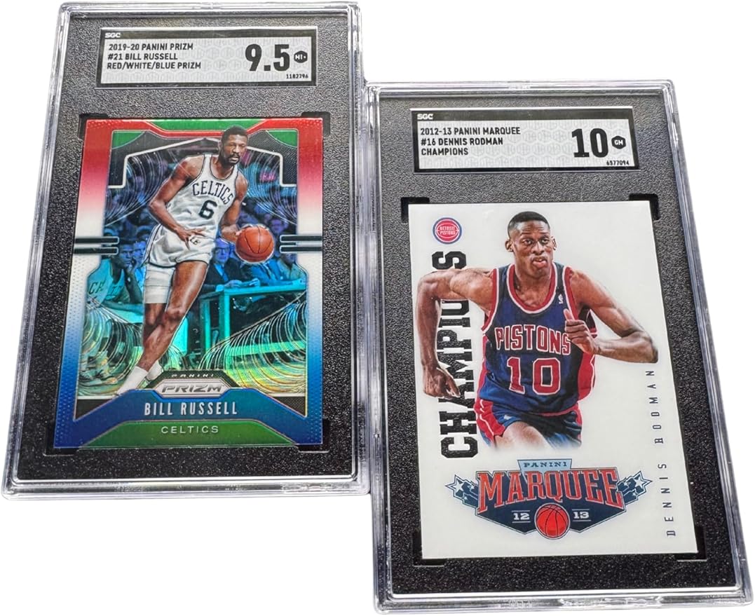 Basketball Mystery Slabs | 2 Graded Cards | Grade 8+ Guaranteed | PSA SGC GMA and More