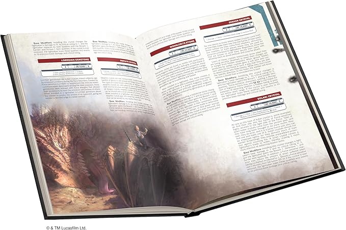 Asmodee Star Wars: Roleplaying Game Gadgets and Gear SOURCEBOOK - Weapons Armor &amp Attachments for Edge of The Empire Age of Rebellion &amp Force and Destiny RPG for Ages 14+ 3-5 Players