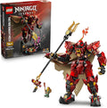 LEGO NINJAGO The Fire Knight Mech Building Set - Model Kit with Kai Minifigure from Legends Monstrosity - Teen Room Decor - Gift for Teenage Boys and Girls Ages 14+ - 71846