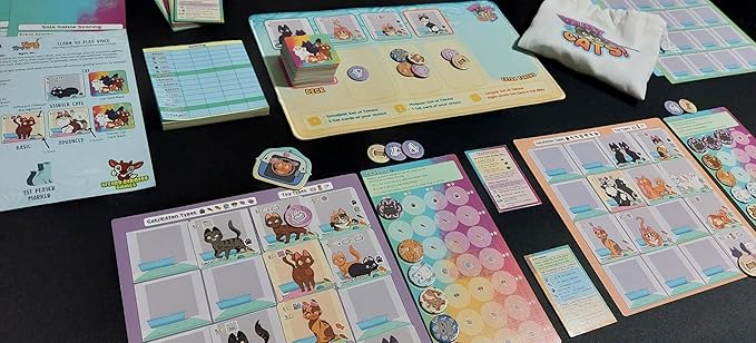 Way Too Many Cats by Weird Giraffe Games Strategy Games