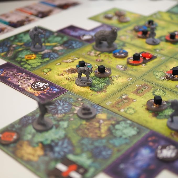 Mighty Boards: Fateforge: Chronicles of Kaan - Kin of The Wild Expansion - Epic Miniatures Board Game Introduces Pet Companions Age 14+ 1-4 Players