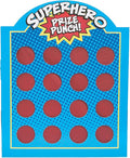 Fun Express Superhero Prize Punch Game (16 Prize Holes)