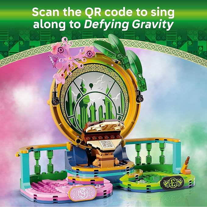 LEGO Wicked Elphaba &amp Glinda Figures Building Toys - Wicked Toys for Kids Girls &amp Boys Age 10+ - Buildable Wicked Dolls - Birthday Gift Idea - 75682