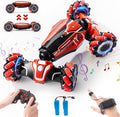 4WD Remote Control Gesture Sensor CarHand Controlled RC Stunt CarDouble-Sided Vehicle 360° Rotation with Light and Music RC Toy Cars for Aged 4-13 Boys and Girls Birthday