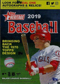 2019 Topps Heritage Baseball Blaster Box (8 Packs/9 Cards)