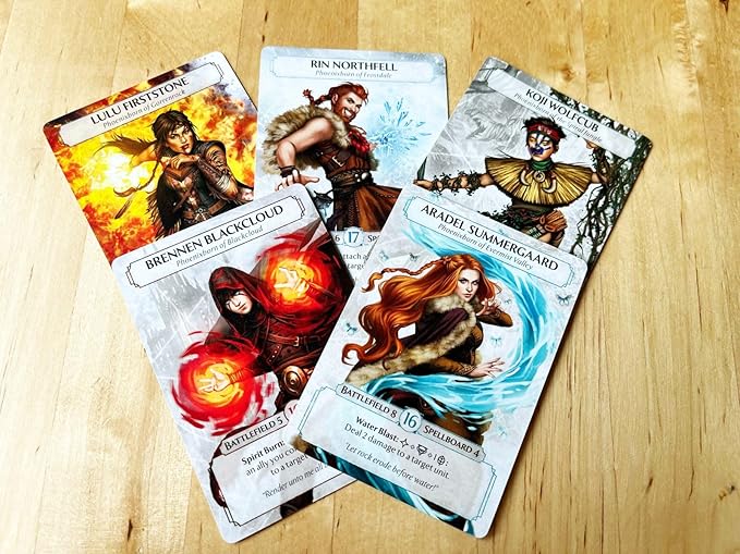 Plaid Hat Games Ashes Reborn: Red Rains Frostwild Scourge Expansion Decks – Phoenixborn &amp Chimera Set for 1-2 Players Ages 14+ – Requires Corpse of Viros &amp Master Set