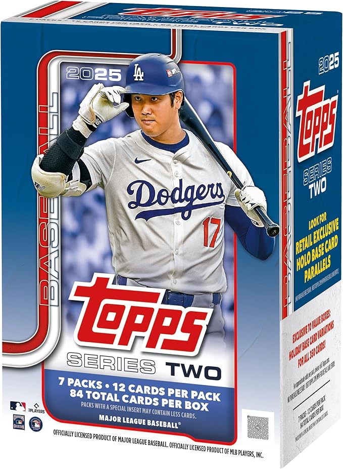 2025 Topps Baseball Series 2 - Factory Sealed - Value Box