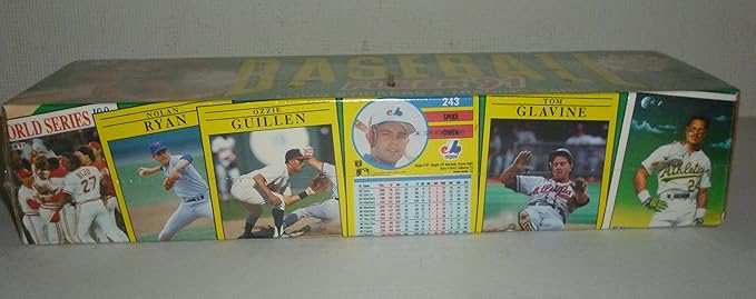 Fleer '91 Baseball Logo Stickers and Trading Cards Box Set