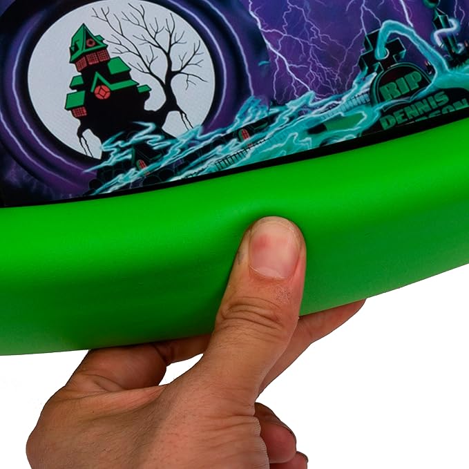 Monster Jam Bumper Car for Kids 2 Speed Electric Bumper Car Vehicle Toddler Bumper Car with Remote Control and 360 Degree Turning 6V Motor LED Lights Gifts for Toddlers