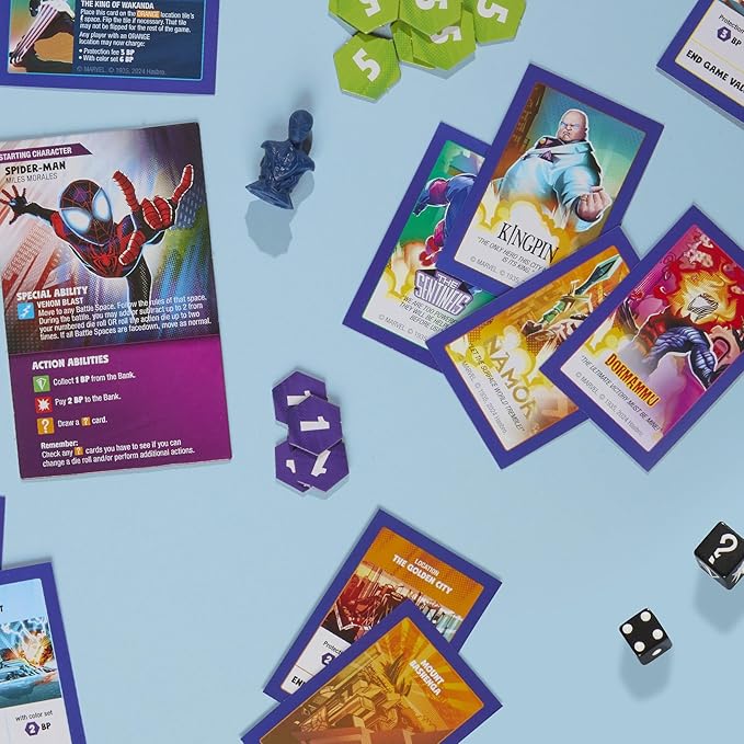 Monopoly Flip Edition: Marvel Board Game | Ages 8 and Up | 2 to 4 Players | Family Board Games for Kids Teens and Adults