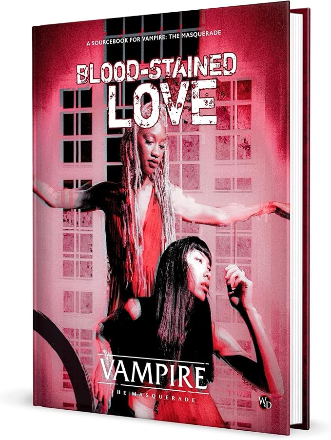Renegade Game Studios Vampire The Masquerade 5 Edition Blood-Stained Love Sourcebook for Tabletop Roleplay