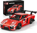 Mould King Car Toy Building Block 10167 Collectible Speed Champion Cars Building Set Sports Vehicle Model Build and Display Car for Adults and Aged 14+ (1717 Pieces)