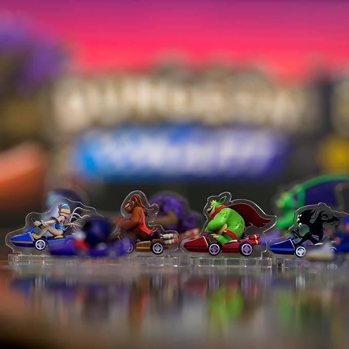 Brotherwise Games Dungeon Kart Fast-Paced Racing Adventure Strategic Racing Family-Friendly Fun Board Game for 2 to 8 Players and Ages 10+