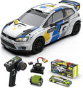RLAARLO 1/12 Brushelss RC Cars for Adult Top Speed 50+ MPH Rally Car All Terrain RC Truck 4W Off-Road Monster Trucks with Gyro Waterproof Remote Control Car (White)