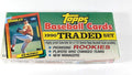 1990 Topps Baseball Traded Retail Factory Set