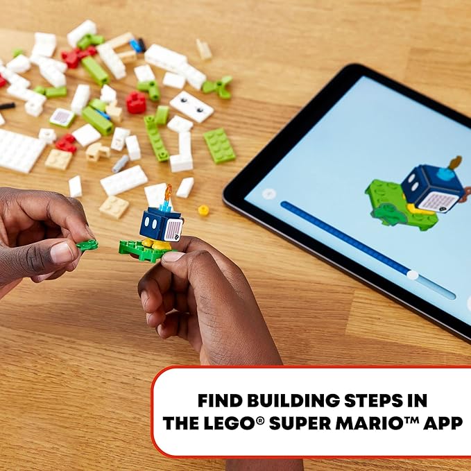 LEGO Super Mario Bowser Jr.’s Clown Car Expansion Set 71396 Building Kit Collectible Toy for Kids Aged 6 and up (84 Pieces)