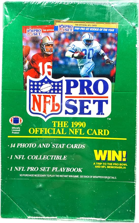 NFL 1990 Pro Set Football Cards