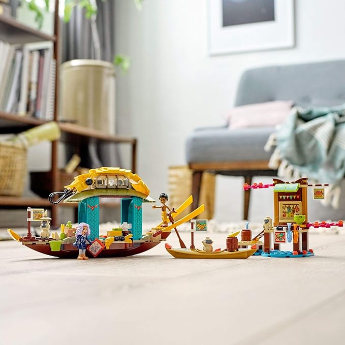 LEGO Disney Boun’s Boat 43185 Building Kit an Imaginative Toy Building Kit Best for Kids Who Like Exploring The World and Adventuring with Strong Disney Characters New 2021 (247 Pieces)
