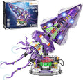 Mechanical Sepiida Building Sets for Adult Ocean Animal Collection Toy with Display Stand and Light Home Office Decor STEM Creative Gift for Teens Kids Boys Girls 8-14 975 PCS