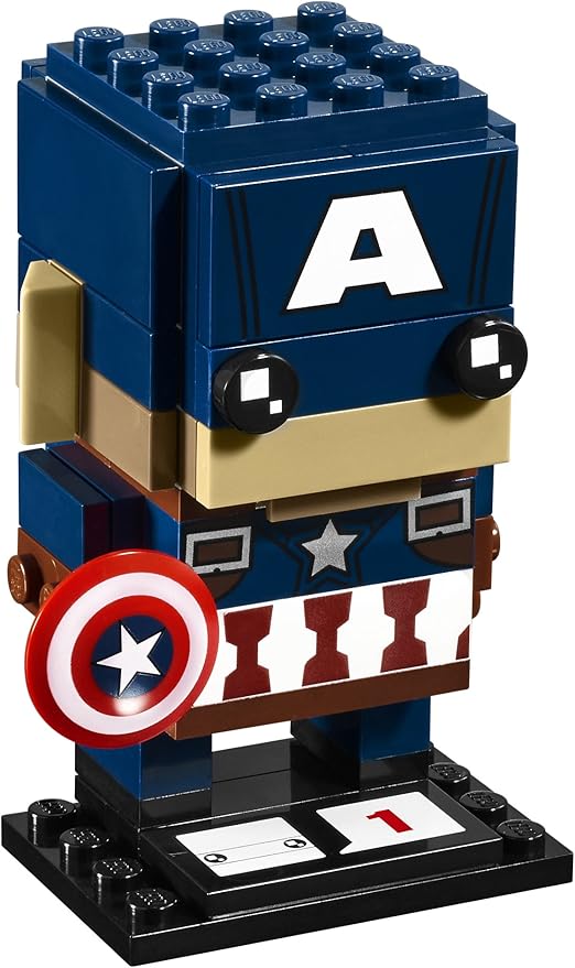 LEGO BrickHeadz Captain America 41589 Building Kit