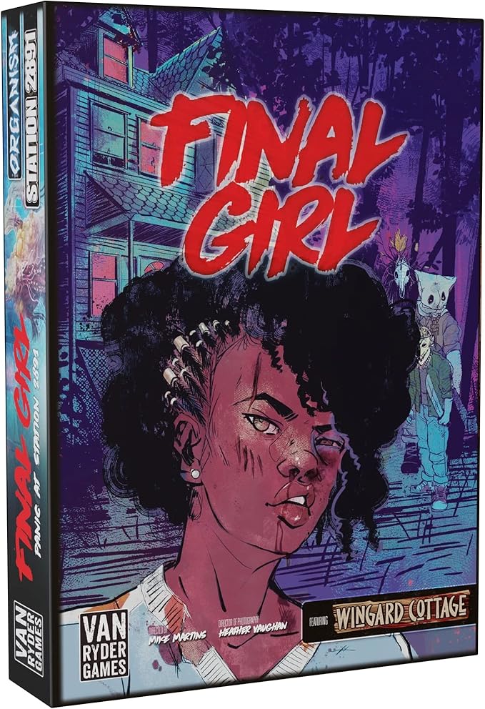 Van Ryder Games - Horror Board Game - Final Girl - A Knock at The Door Feature Film Box Core Box Required Solo Play 20-60 Mins Gameplay Ages 14+