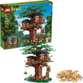 LEGO Ideas Tree House 21318 Model Construction Set for 16 Plus Year Olds with 3 Cabins Interchangeable Leaves Minifigures and a Bird Figure