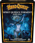 Avalon Hill HeroQuest Spirit Queen's Torment Quest Pack Requires HeroQuest Game System to Play Dungeon Crawler Games Ages 14+ 2-5 Players Strategy Games