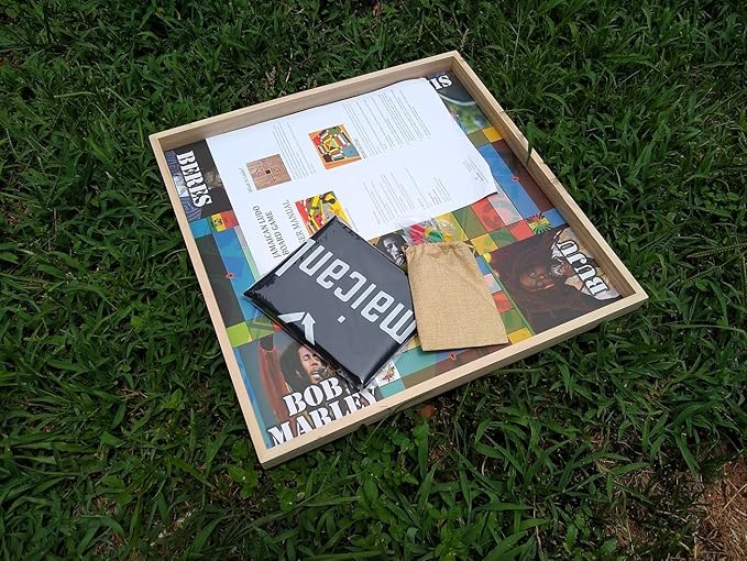 Jamaican Ludo Reggae Legends Edition v2.0 | 24in x 24in Board Game | Family Game Night Activity | Fun Easy Multi-Player Entertainment (Ludi/Ludy/Loodi)