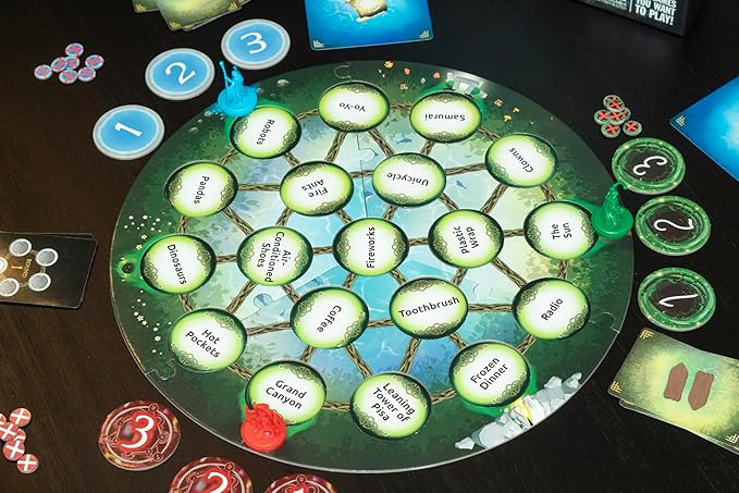 R&ampR Games Mystic Paths Cooperative Board Game for Adults and Kids Card Games for Family Night
